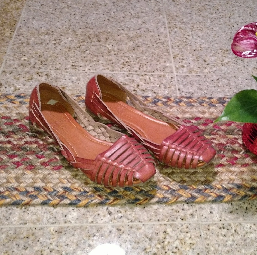 American Eagle Outfitters Leather Flats